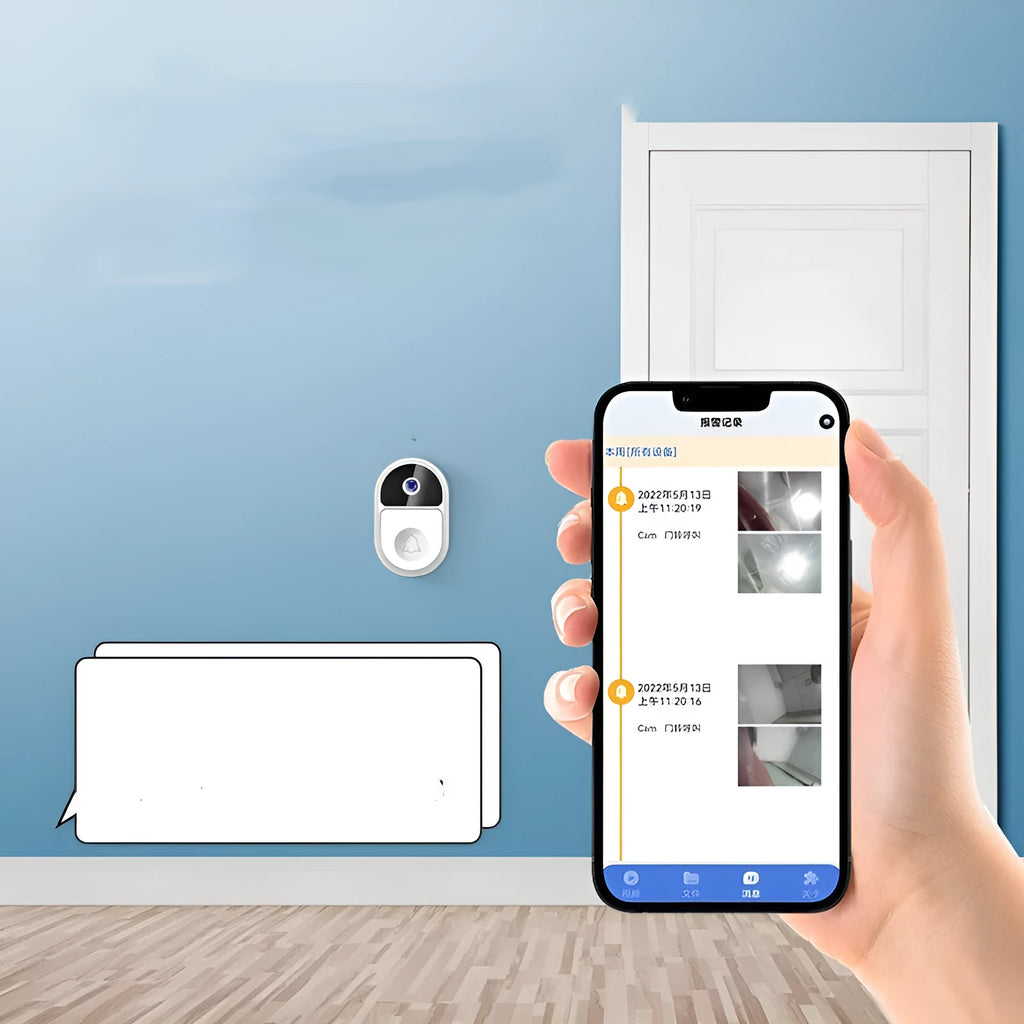 Doodle Smart Visual Doorbell V8 wireless two-way intercom system for outside room installation