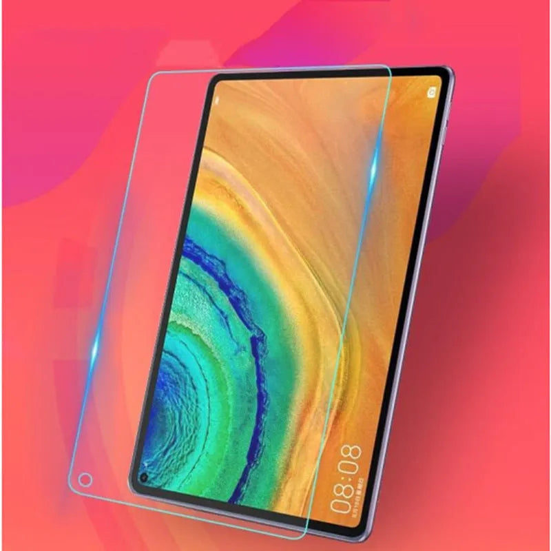 Huawei MatePad tempered glass screen protector film for 10.4, 10.8 and 12.6-inch tablet models.
