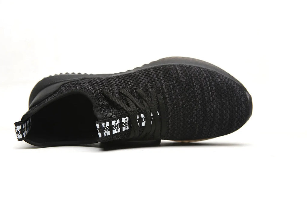Steel toe cap safety work shoes with anti-static properties and EVA soles