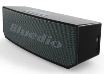 Black BS-6 cloud smart speaker with compact rectangular body measuring 227mm wide.