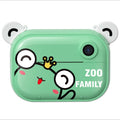 HD digital camera with LCD screen in pink, green or blue colour options