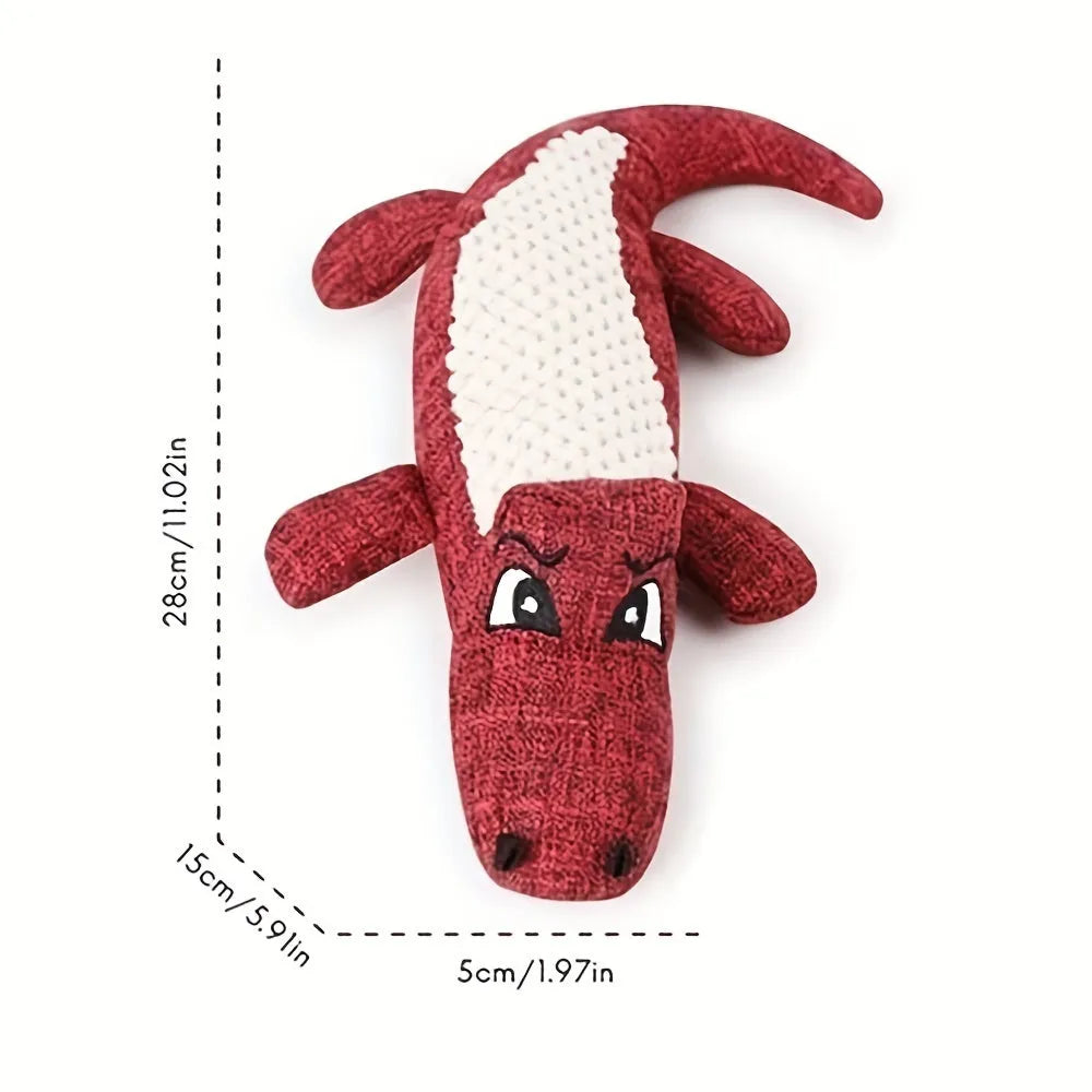 Three coloured pet plush toys with corn grid texture for cats and dogs