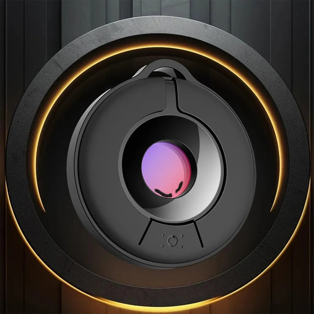 Compact infrared camera detector for finding hidden surveillance devices with a 5-metre range.