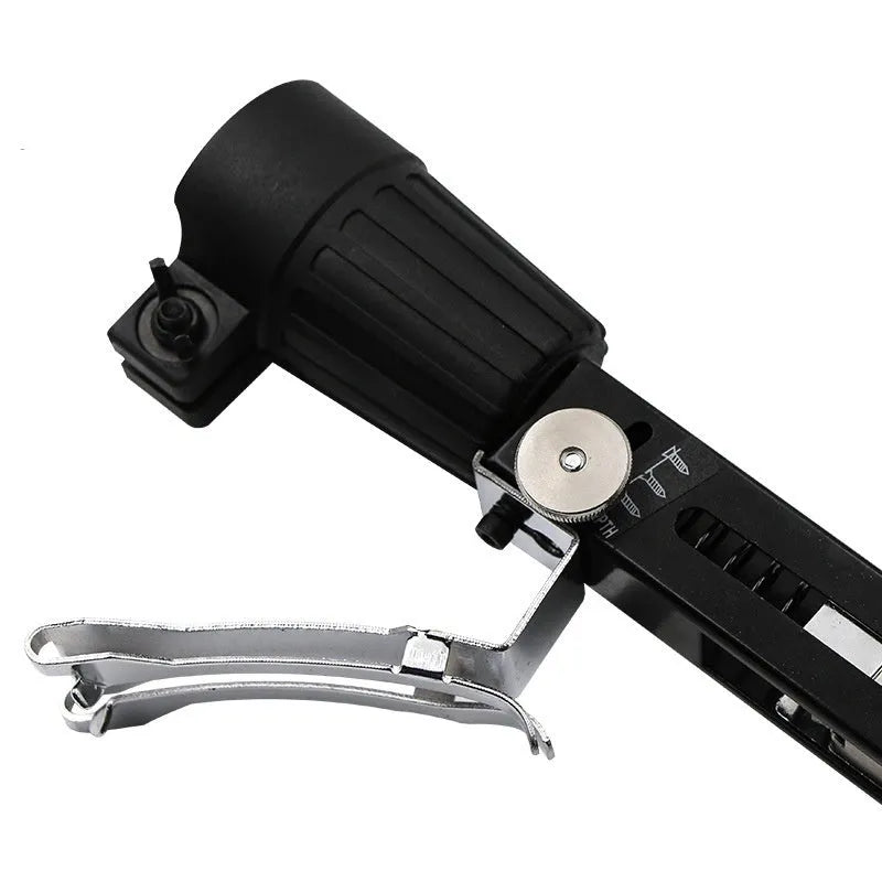 Chain screw gun head conversion kit with metal components for electric screwdriver attachment