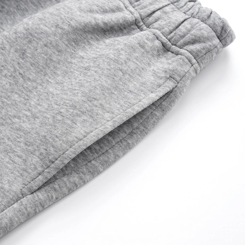 Men's cotton casual trousers in straight loose wide-leg cut showing H803 black colour option