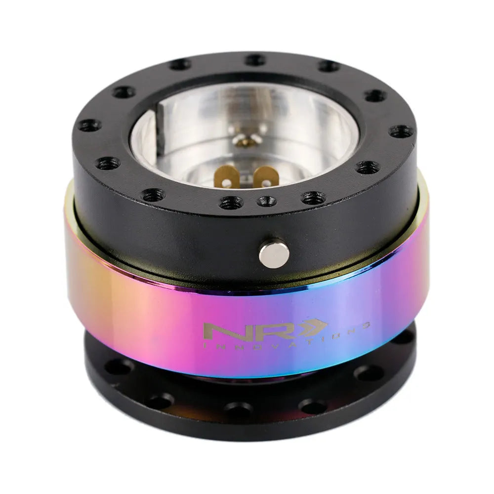 Colourful car steering wheel quick-release connection base with height adjustment insole