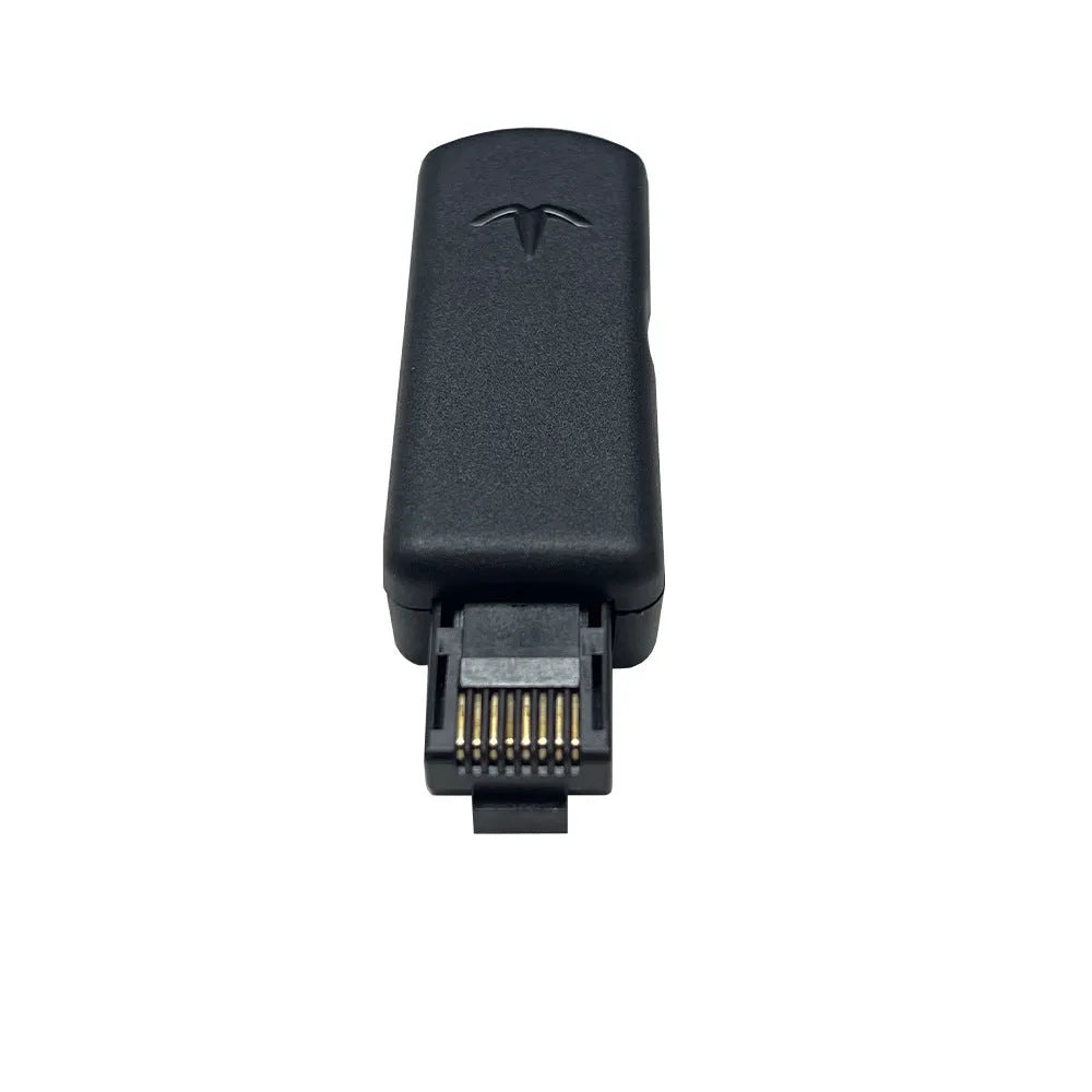 Black JB Tool USB adapter with Ethernet port for gaming system firmware switching