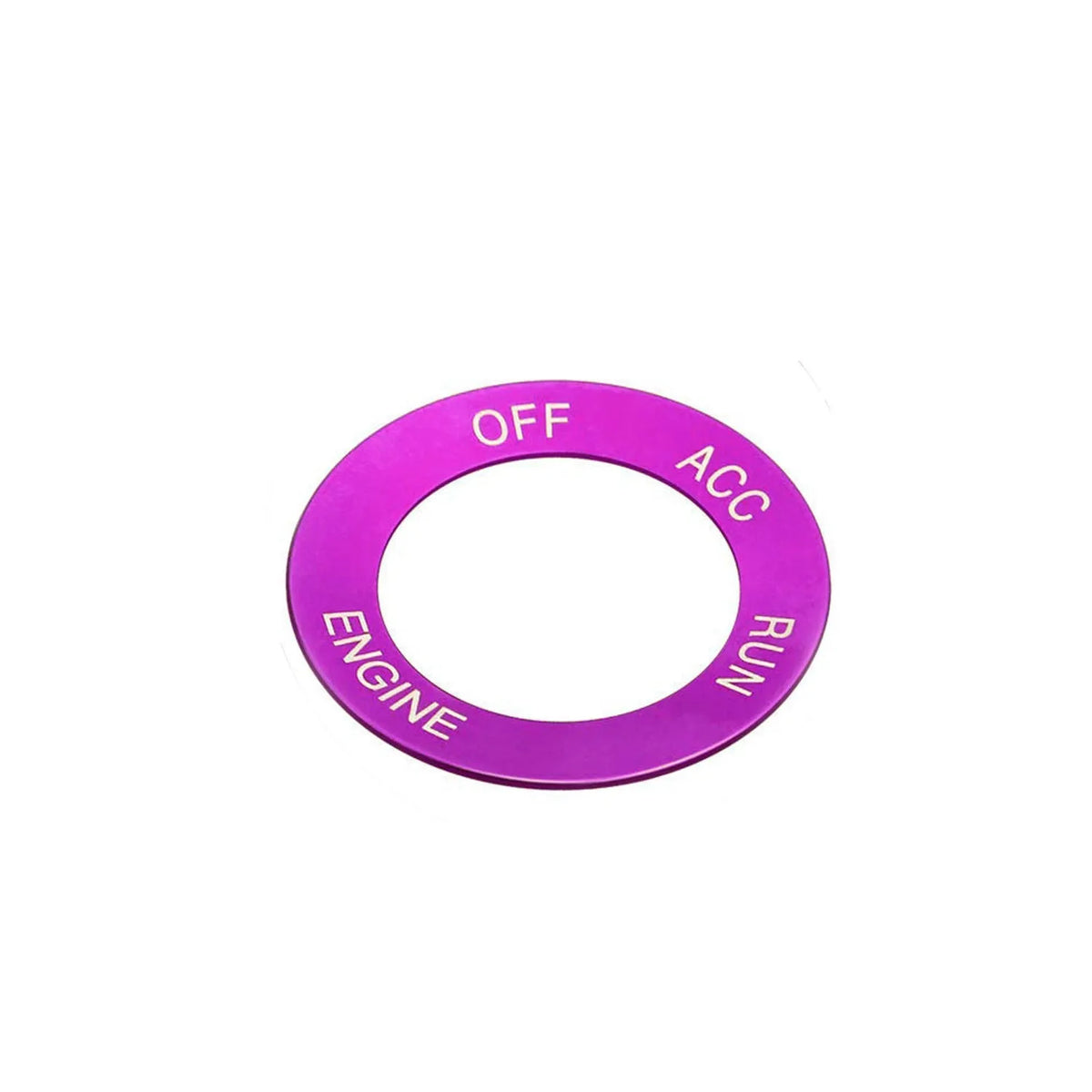 Aluminium alloy air conditioning knob decorative ring for Dodge Challenger and Grand Cherokee dashboard.