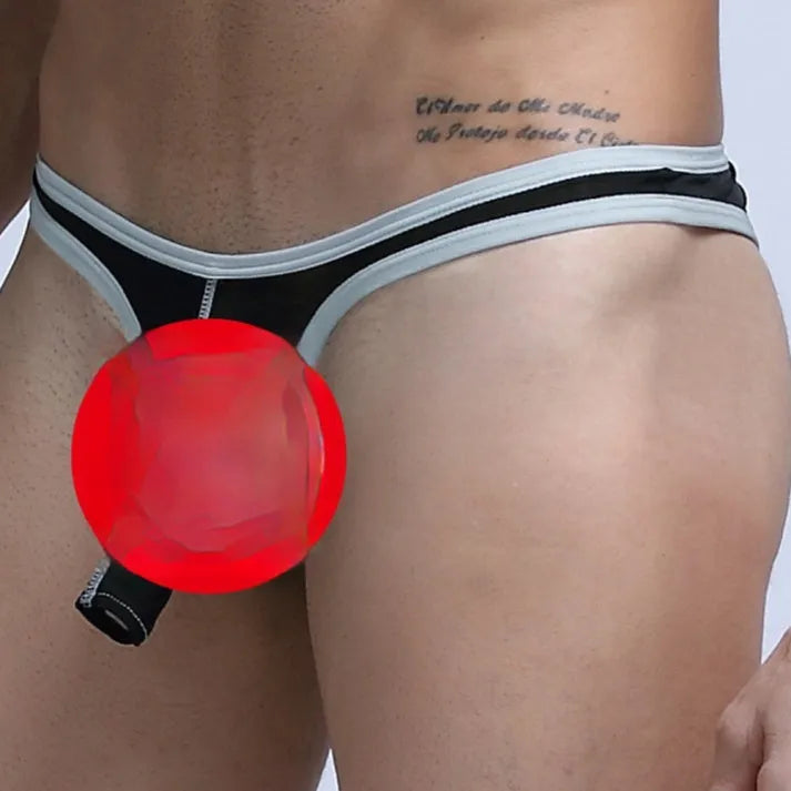 Men's Ice Silk underwear briefs shown in multiple colours including Army Green, black, and white.