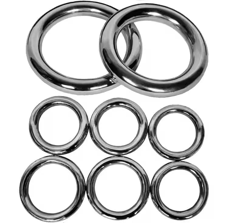 Iron Arm Skill Wing Chun carbon steel training ring with electroplated finish
