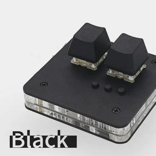Compact USB mini keyboard with touch panel in multiple colour options