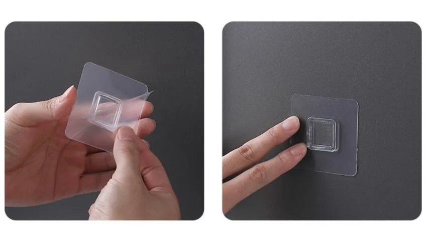 Automatic touchless toothpaste dispenser with digital LCD display mounted on a bathroom wall
