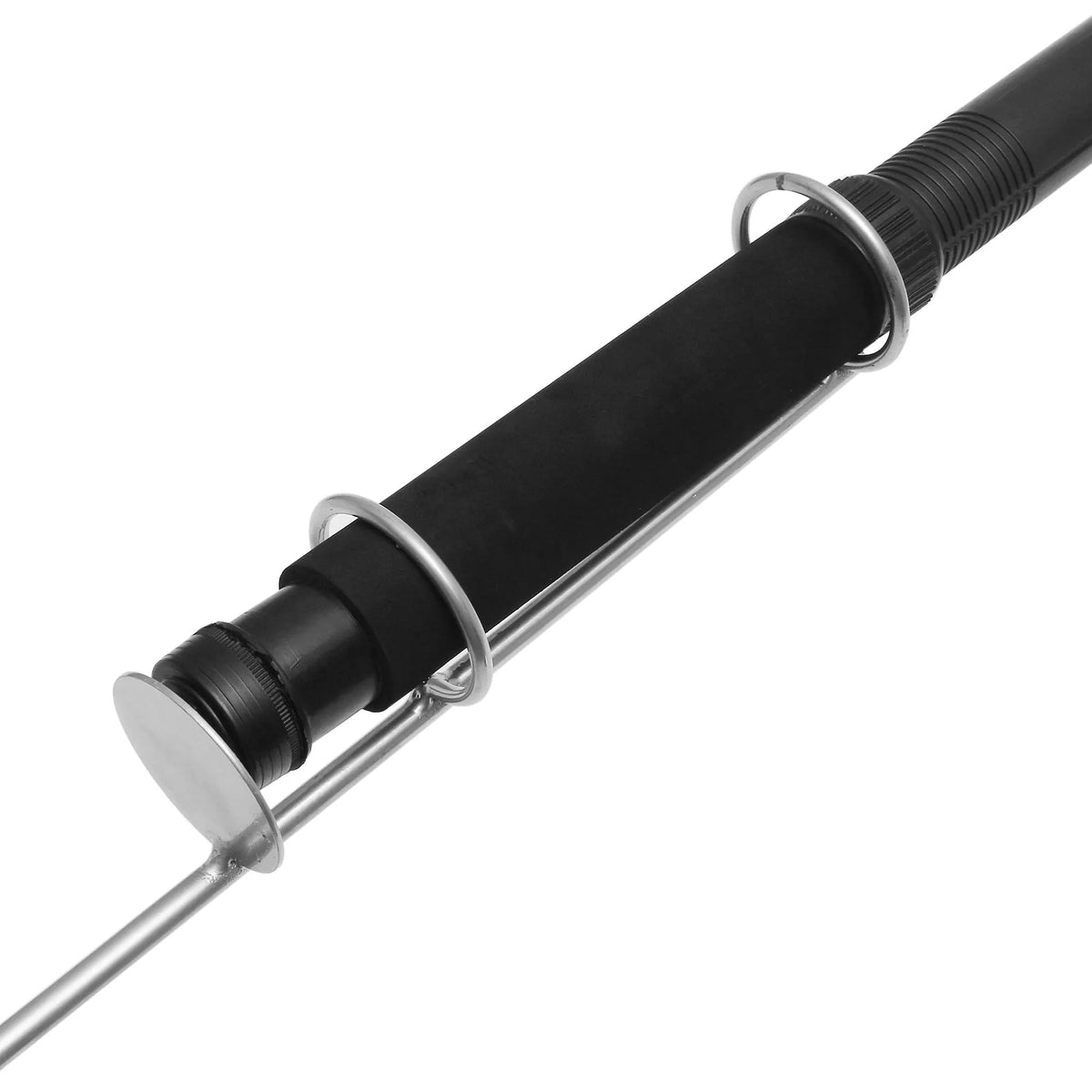 White LED fishing rod light unit with remote control for 5 metre telescopic rods.