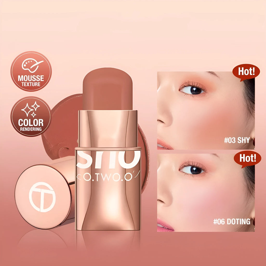 Vital Smooth Blush Cream Stick in monochrome shades 01 to 06 for general purpose skin