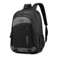 Nylon school backpack in urban simplicity style with airpillow straps and waterproof function
