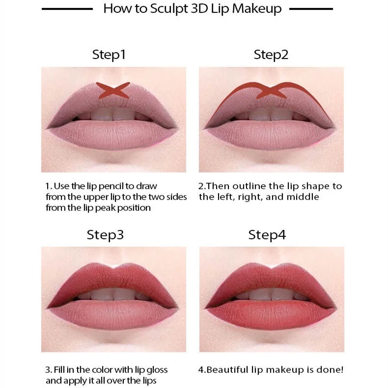 Standard wooden pencil matte lip liner in shade 205 from a range of 14 nude to brown colours.