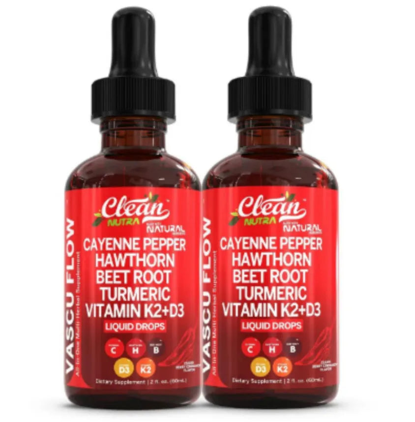 60ml bottle of Vitamin D3 K2 and Hawthorn Fruit liquid supplement drops
