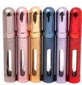 12ml aluminium bullet perfume bottle with glass liner in assorted colours