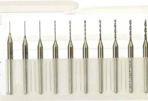 Imported tungsten steel micro-engraving bit for precision circuit board and electronics work.