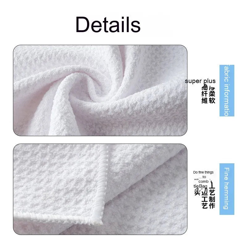 Waffle weave golf ball cleaning cloth towel in various colours with textured surface