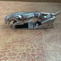 Leopard brand rotatable car mobile phone bracket in black, gold, and silver electroplated finishes