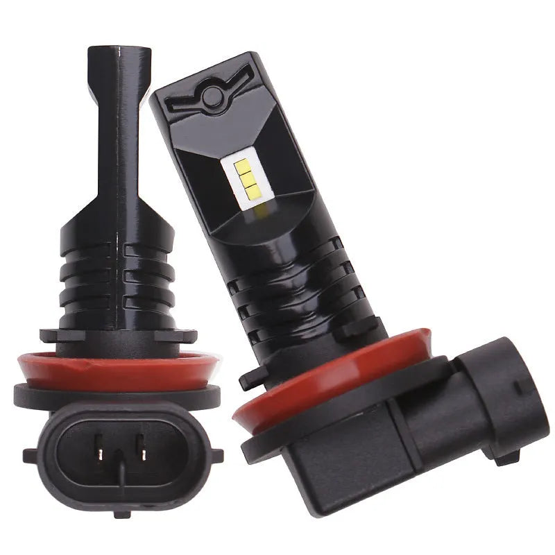 H11 H8 CSP 80W car LED front fog lamp with aviation aluminium housing and white light output