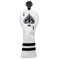 Golf putter sleeve in PU material for clubhead protection and bag organisation