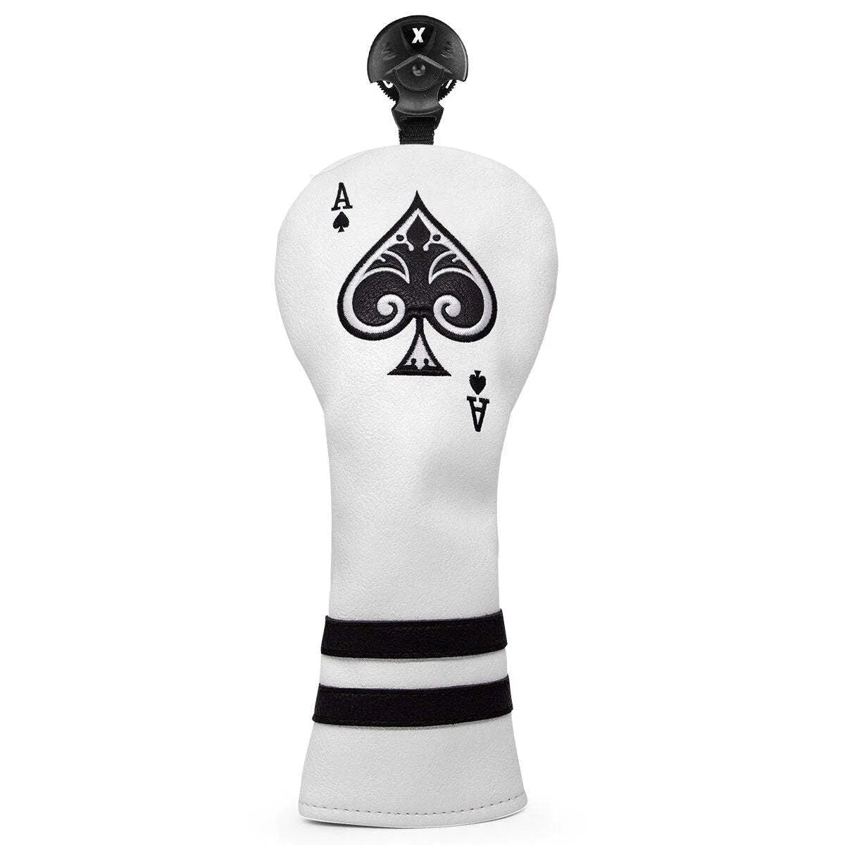 Golf putter sleeve in PU material for clubhead protection and bag organisation