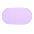 Silicone waterproof cat meal cleaning placemat in green colour showing rectangular shape and textured surface