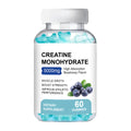 60 creatine monohydrate gummies in soft candy form requiring cold storage