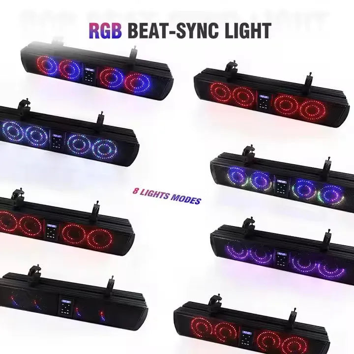 Beach Car Strip Bluetooth Audio Belt speaker system for golf carts and ATVs.