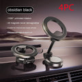 All-metal magnetic car phone mount with foldable design in Qian colour