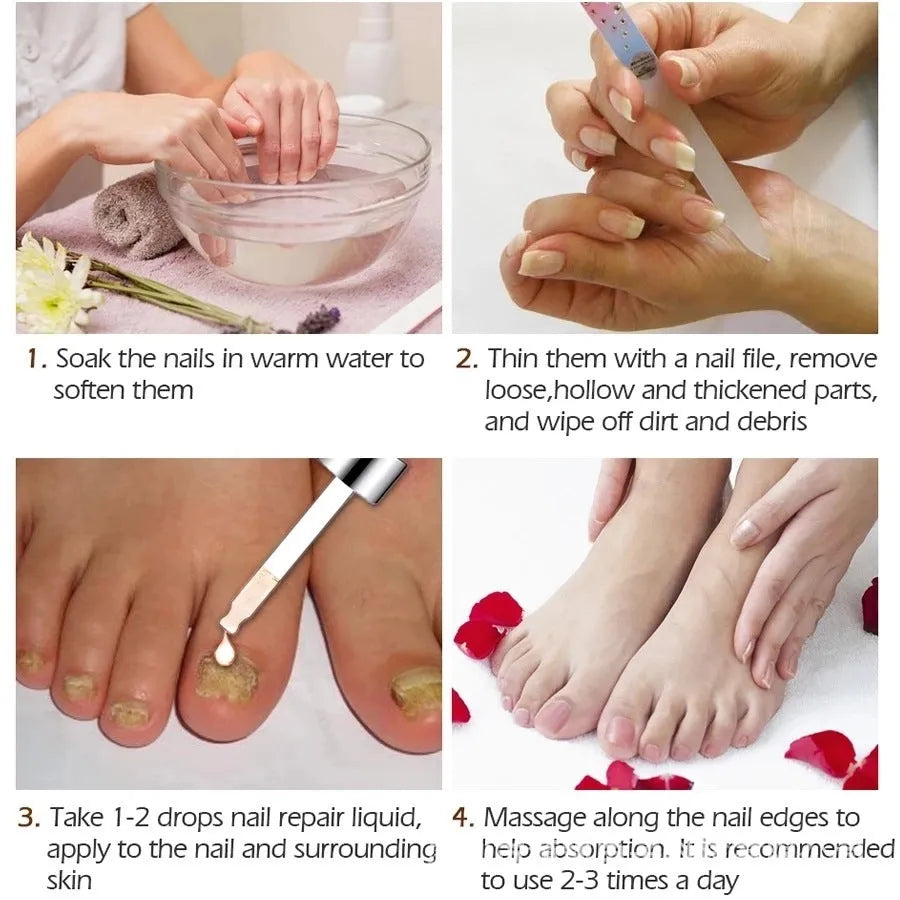 Repair Dust for Deck Liquid Antimicrobial 10ml foot treatment applicator