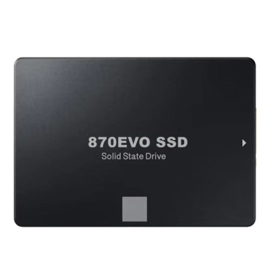Samsung 870 EVO 2.5-inch SATA III internal solid state drive for storage upgrades.