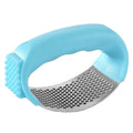304 stainless steel garlic press with polypropylene handle in choice of four colours