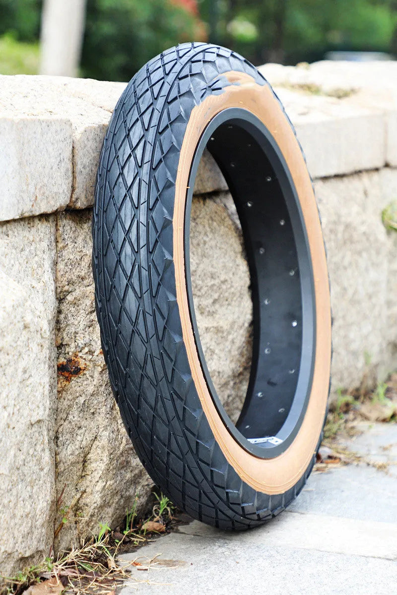 20 x 4.0 brown rubber snowmobile tyre for electric beach car replacement