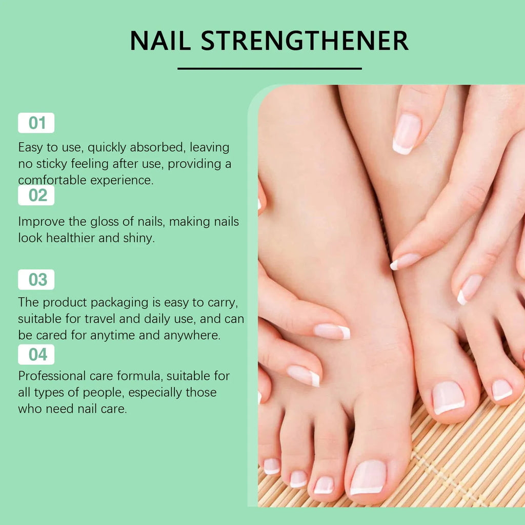 30ml bottle of nursing solution for nail care and gentle daily cleaning treatment