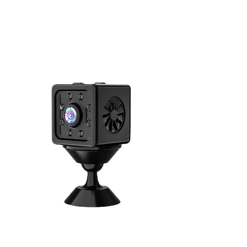Black K13 remote sports camera with mounting bracket and accessories