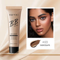 Waterproof sweat-proof BB cream in four colour shades for all skin types