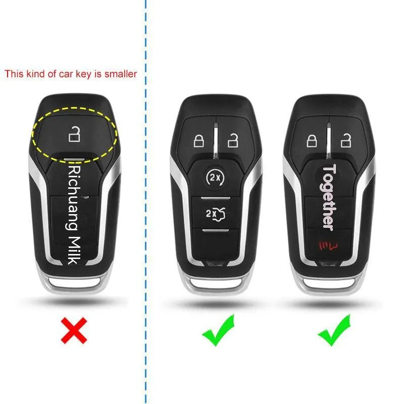Plastic remote control protective shell for car keys with buckle detail