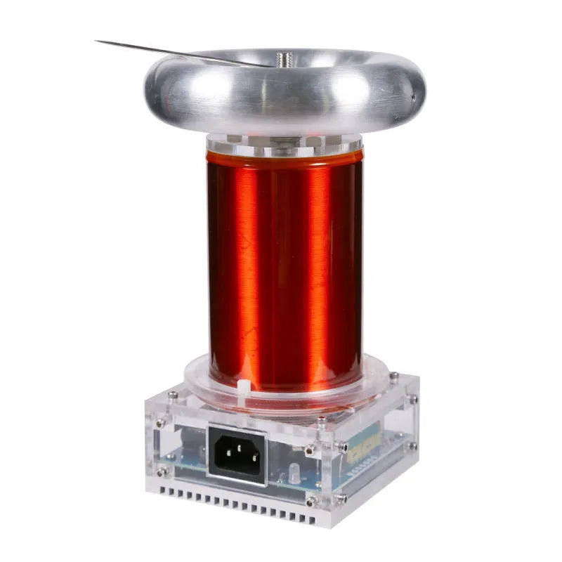SSTC music Tesla coil driver board unit with controller and cables for 220V operation.