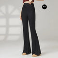 Women's classical dance practice pants in polyester fibre fabric available in five colours