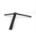 Black aluminium alloy mobile phone tripod with handheld stabiliser accessory compatible with Apple iPhone