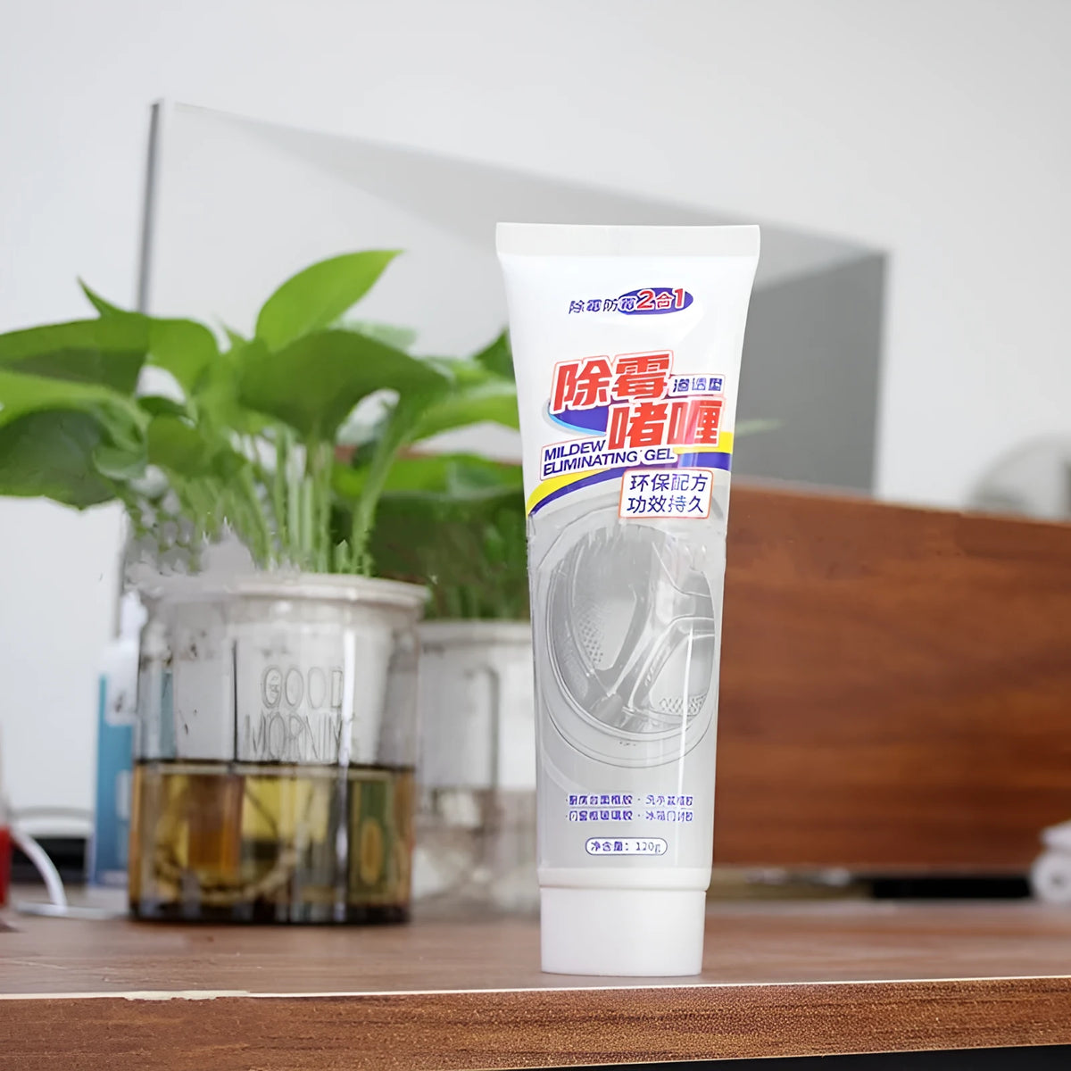 120g tube of household demildew gel cleaner for refrigerator and washing machine rubber gaskets
