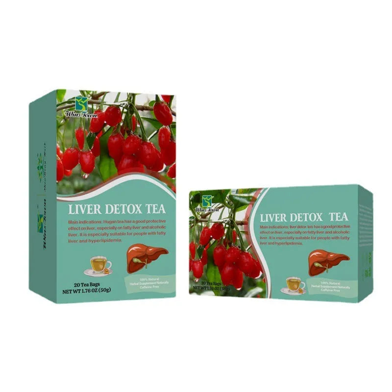 Herb substitutional tea box with traditional Chinese medicine food homology ingredients and 50g net content