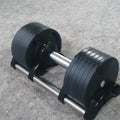 Electroplated cast iron dumbbell 20KG 32KG or 36KG, single piece, 40x18cm fitness equipment