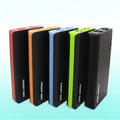 20000mAh fast charging power bank in five colours: red, blue, green, yellow, black