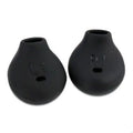 Black and white silicone sleeve for Samsung S6 Edge G9200 G9250 G920A earphones.