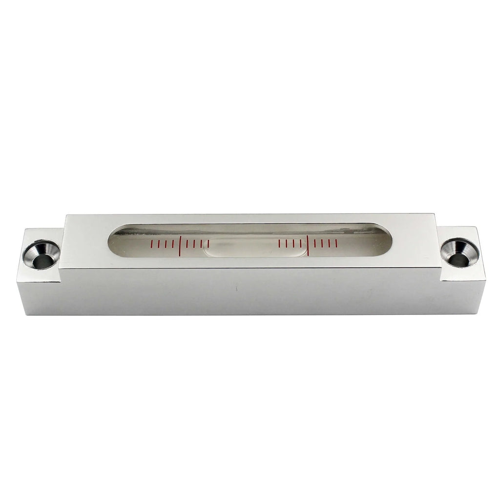 132mm metal spirit level with glass vial for machine tool measurement
