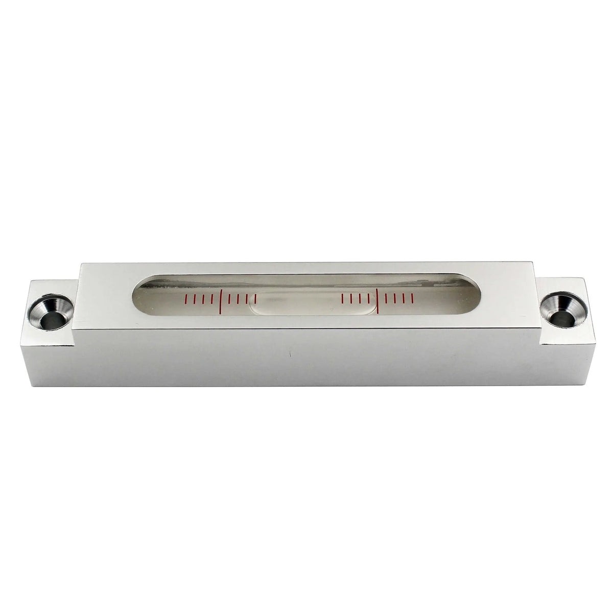 132mm metal spirit level with glass vial for machine tool measurement